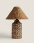 Фото #1 товара Rattan table lamp