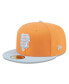 Фото #1 товара Men's Orange/Light Blue San Francisco Giants Spring Color Basic Two-Tone 59Fifty Fitted Hat