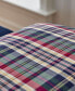 Фото #11 товара Wilson Plaid Duvet Cover Set, King