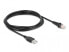 Delock 90598 - USB cable - Black - USB A - RJ-45 - Straight - Straight