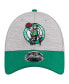Фото #4 товара Men's Heather Gray, Kelly Green Boston Celtics Active Digi-Tech Two-Tone 9FORTY Adjustable Hat