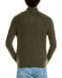 Autumn Cashmere Raglan Wool & Cashmere-Blend Mock Sweater Men's