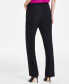 ფოტო #9 პროდუქტის Women's Mid-Rise Fly Front L-Pocket Trousers