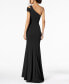 Фото #2 товара One-Shoulder A-Line Gown