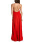 Фото #2 товара Michael Kors Collection Halter Gown Women's Red 4