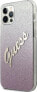 Фото #2 товара Guess Etui Guess GUHCP12LPCUGLSPI Apple iPhone 12 Pro Max różowy/pink hardcase Glitter Gradient Script