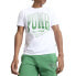 Фото #1 товара Puma Court Crew Neck Short Sleeve T-Shirt Mens White Casual Tops 68220802