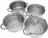 Фото #4 товара Mantowarka KB-7140 Steam Cooker 20 cm Set Induction Cooking Pot Steamer Glass Deck 5 Elements