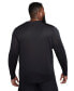 Men's Relaxed-Fit Long-Sleeve Fitness T-Shirt