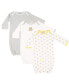ფოტო #1 პროდუქტის Baby Baby Unisex Cotton Gowns, Owl, 0-6 Months