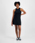 ფოტო #1 პროდუქტის Women's Crewneck Sleeveless Fit & Flare Dress