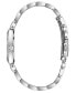 ფოტო #4 პროდუქტის Women's Stainless Steel Bracelet Watch 33mm Gift Set