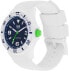 Ice-Watch - Ice-Watch - ICE sixty nine SOLAR White blue - Weiße Herrenuhr mit Silikonarmband - 019546 (Medium)