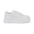 Фото #1 товара Puma Mayze Stack NU Leather 38844401 Womens White Lifestyle Sneakers Shoes