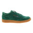 Фото #3 товара Reebok Club C 85 Mens Green Suede Lace Up Lifestyle Sneakers Shoes