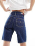 Фото #3 товара Tommy Jeans Harper high waist bermuda denim shorts in mid wash