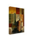 Фото #2 товара Pablo Esteban Vases Over Geometry 1 Canvas Art - 19.5" x 26"