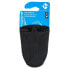 Фото #3 товара Коврики для обуви M-Wave Toe Shield, универсальный размер, черные, одна пара в упаковке с картонной подложкой.
