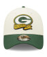 Фото #3 товара Men's Cream, Green Green Bay Packers 2022 Sideline 39THIRTY 2-Tone Flex Hat