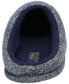 Фото #4 товара Men's Emery Quilted Tech Fleece Clog Slipper