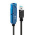 Фото #6 товара Lindy 8m USB 3.0 Active Extension Cable Pro - 8 m - USB A - USB A - USB 3.2 Gen 1 (3.1 Gen 1) - 5000 Mbit/s - Black