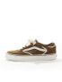 Vans Rowley Classic trainers in brown and white