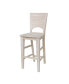 Фото #1 товара Canyon Collection Solid Back Bar Height Stool