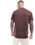 Фото #3 товара Fred Perry embroidered t-shirt in light brown