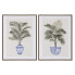 Фото #1 товара Картина декоративная Home ESPRIT Пальмы Колониальный 60 x 4 x 80 см (2 шт.)