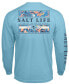 Фото #1 товара Men's Salt Life Lounge Life Graphic Long Sleeve T-Shirt