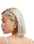 Фото #3 товара Reclaimed Vintage silver diamante star hairband