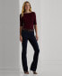 ფოტო #4 პროდუქტის Women's Cotton-Blend Boatneck Top