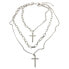 Фото #1 товара URBAN CLASSICS Layering Cross Necklace