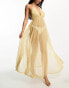 Фото #4 товара Ann Summers strappy beach summer dress in gold