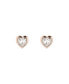 HAN: Crystal Heart Earrings For Women