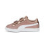 Фото #5 товара Puma Smash V2 Glitz Glam Slip On Youth Girls Pink Sneakers Casual Shoes 3673782