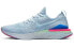 Фото #2 товара Nike Epic React Flyknit 2 时尚飞线 低帮 跑步鞋 男女同款 蓝色 / Кроссовки Nike Epic React Flyknit 2 BQ8928-453