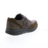 Фото #16 товара Sano by Mephisto Amory Mens Brown Leather Lace Up Lifestyle Sneakers Shoes
