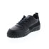 Diesel Le Rua S-Rua Low Mens Black Leather Lifestyle Sneakers Shoes