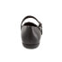 Фото #6 товара Trotters Sugar T1963-014 Womens Black Wide Leather Mary Jane Flats Shoes 10
