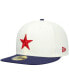 ფოტო #1 პროდუქტის Men's White Detroit Stars Cooperstown Collection Turn Back The Clock 59FIFTY Fitted Hat