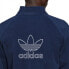 ADIDAS ORIGINALS Adicolor Classics Trefoil Teddy full zip sweatshirt