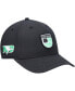 ფოტო #1 პროდუქტის Men's Black North Dakota Nation Shield Snapback Hat