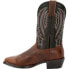 Фото #5 товара Durango Westward Square Toe Cowboy Mens Black, Brown Casual Boots DDB0351