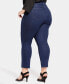 Plus Size Sheri Slim Ankle Jeans