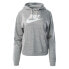 Фото #1 товара Толстовка с капюшоном женская Nike VNTG GFX EASY DM6388 063 Серый
