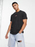 Levi's t-shirt in black with central small box tab logo