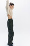 Zw collection cargo trousers with zips