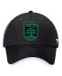 ფოტო #4 პროდუქტის Men's Black Austin FC Alpha Adjustable Hat