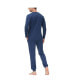 ფოტო #2 პროდუქტის Men's Two-Piece Crewneck Shirt and Jogger Pajama Set